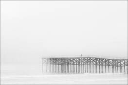 Man on Pier by Mike Spector