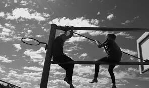 Sisters at End of Summer by Bil Laschke