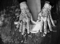 Empanada Hands by Carolyn Karsten