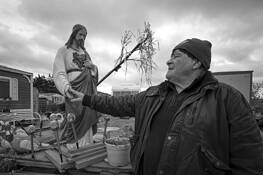 Jesus & Artie (Irish Traveller) by Bob Newman