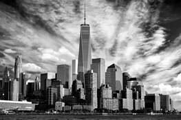 Lower Manhattan 2017 by Marv Kaminsky