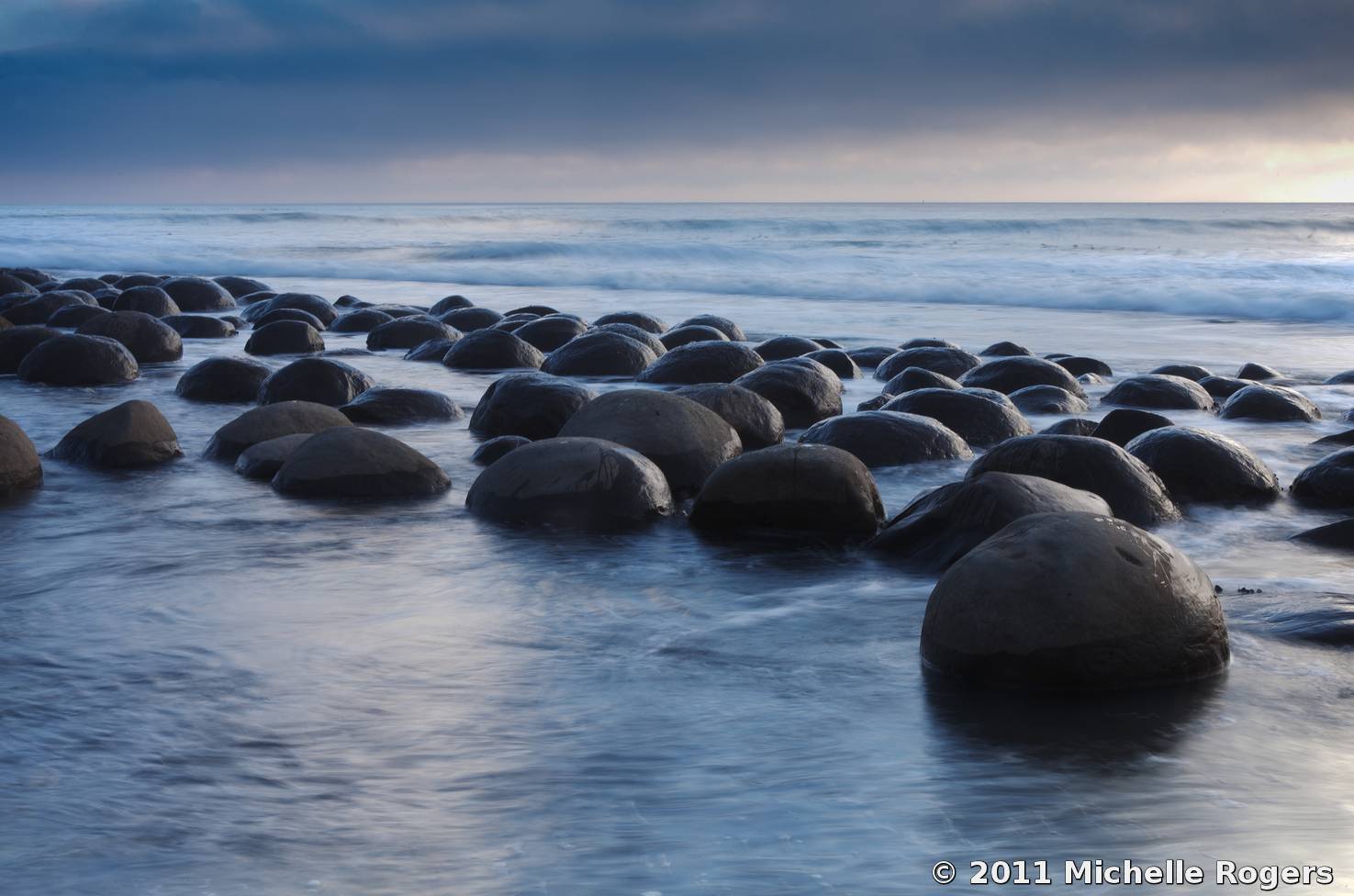 Bowling Ball Beach by Michelle Rogers Black & White Magazine For Collectors of Fine Photography