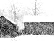 Barns in Snow