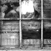 Newspaper in Window