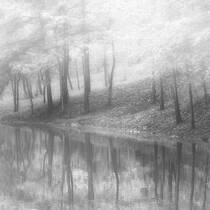 Morning Mist on Farm Pond