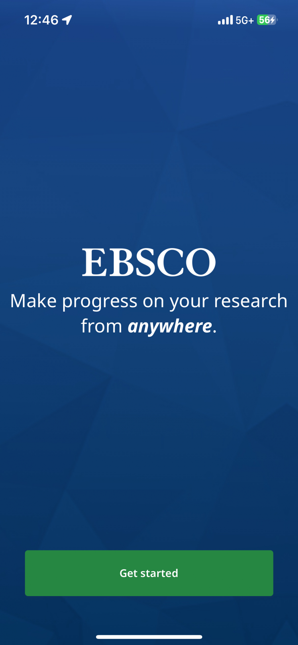 EBSCO Mobile App Bank Street College of Education