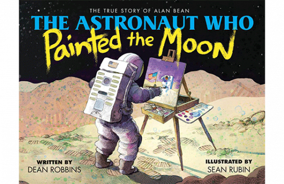 callout of the astronaut who painted the moon.