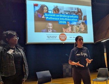 EPIC Theatre Ensemble at the Summit on Undergraduate Pathways into Education event (2026)