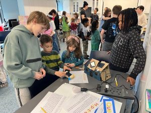 School for Children students with their buddies from the Buddies Program at the annual Science Expo (2026)