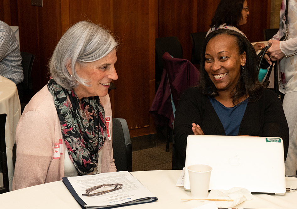Two EdPrepLab network members at the annual convening