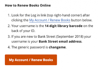 library-account-login-details