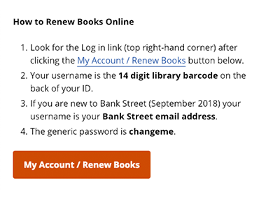 library-account-login-details