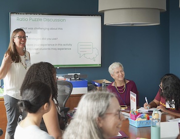 Educators at Bank Street's Summer Math Conference 2025