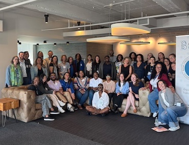 Group photo of Ed Center staff at Fall 2025 Retreat