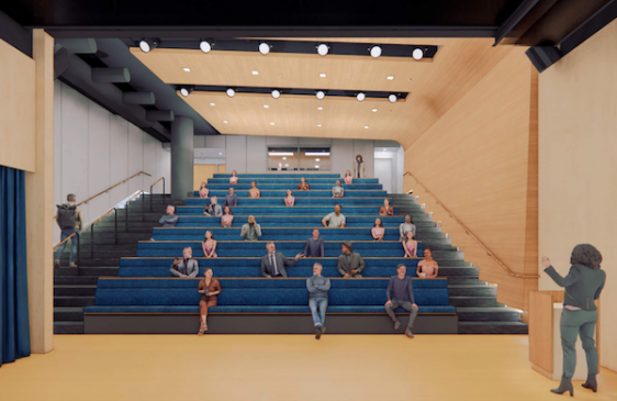 Vision for auditorium