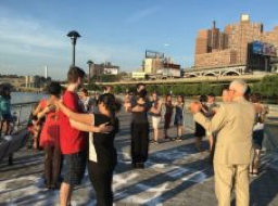 People doing the tango on the Hudson