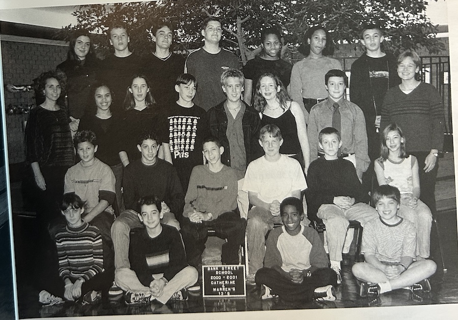 Class of 2001 yearbook photo