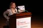 Lisa Von Drasek introducing Thomas F. Yeserski's "Meadowlands."