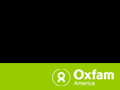 Oxfam America banner
