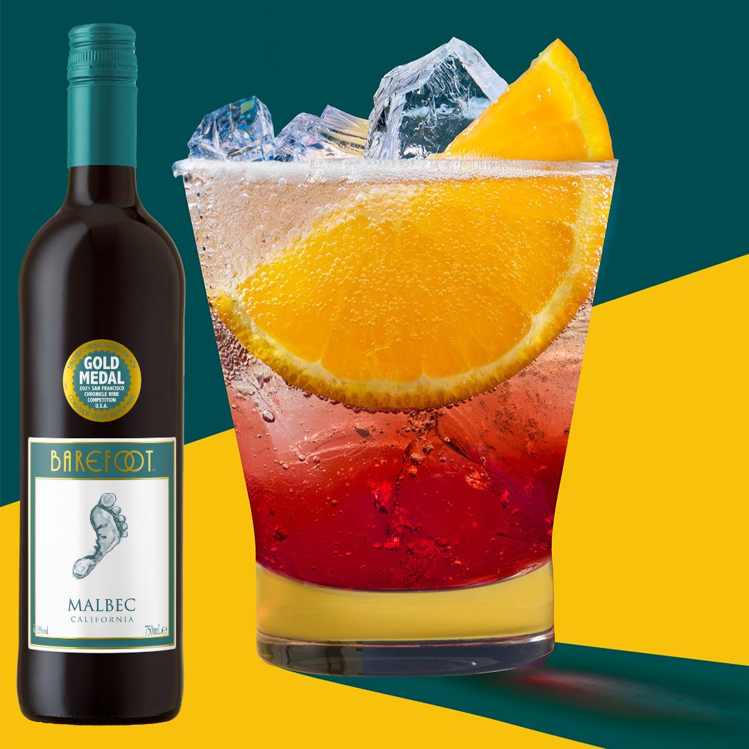 Malbec Red Wine Sour and Barefoot Malbec