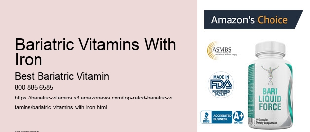 Bariatric Vitamins With Iron Best Bariatric Vitamin Bariatric Vitamins With Iron