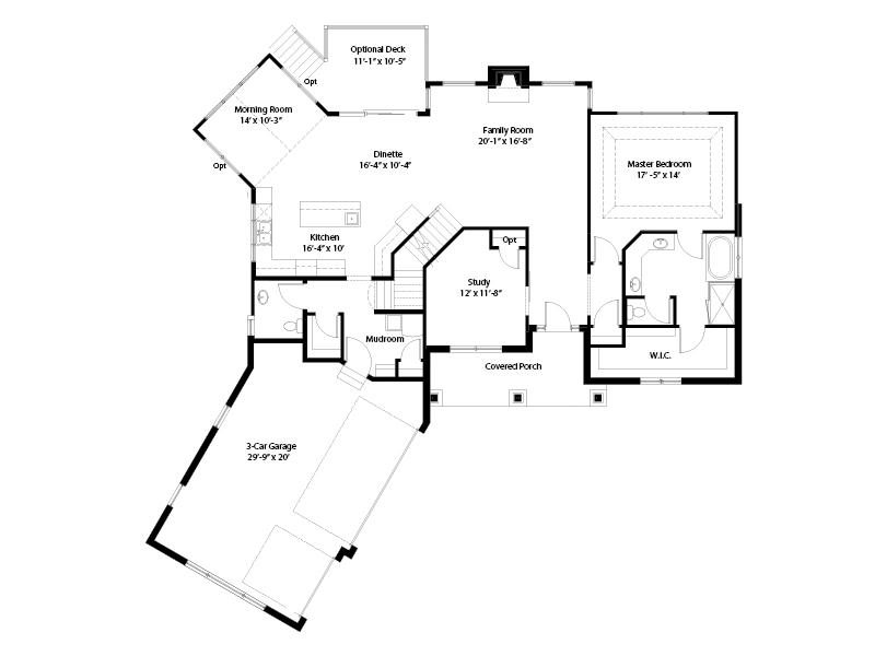 The Chestnut Floor Plans DJK Custom Homes