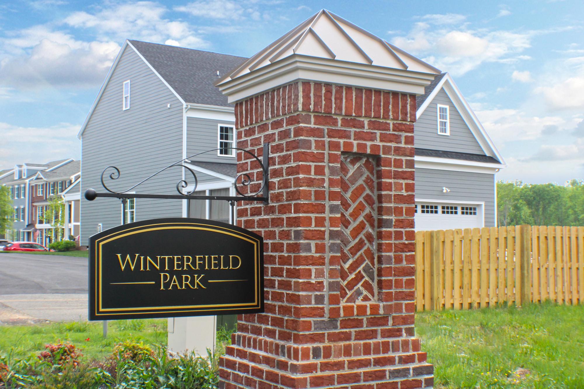 Winterfield Park Townhomes New Home Community in Midlothian, VA