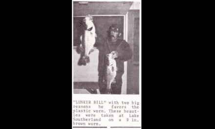“Lunker” Bill Murphy on Plastic Worm Fishing a la 1974
