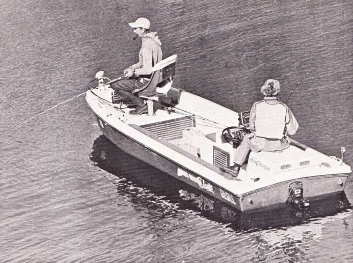 Glin Wells Classic I Jan-Feb 1972 Issue BMM Glin Wells fishes Classic I out of the Rebel Classic. There's a lot to notice in this picture how far bass boats have come. Photo Rebel Classic ad from 1972.