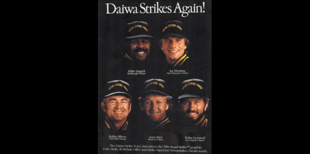Ads from the Past – When Daiwa Looked Elsewhere