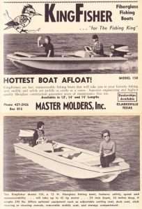 1964 Kingfisher ad and picture.
