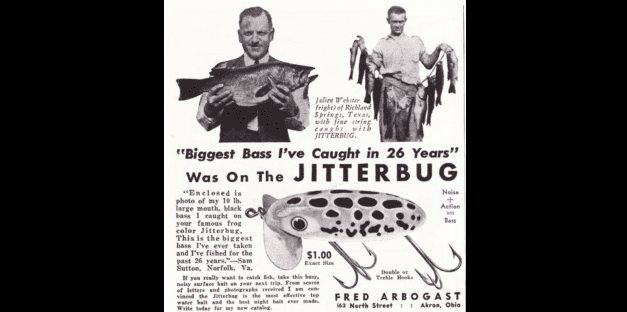 Fred Arbogast Ads 1940