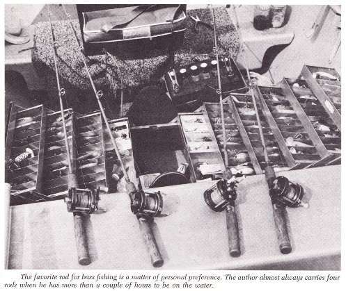(4) Fagerstrom's Gear late 60s 497x419 px Fagerstrom’s gear circa late 1960s. Photo Anita Fagerstrom, “Catch More Bass,” by Stan Fagerstrom with permission.