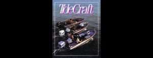 1984 Tide Craft Bass Boat Catalog.