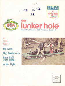 The Lunker Hole Magazine, Volume 3, Number 6 November/December 1972.