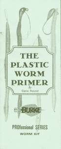 Burke The Plastic Worm Primer Cover