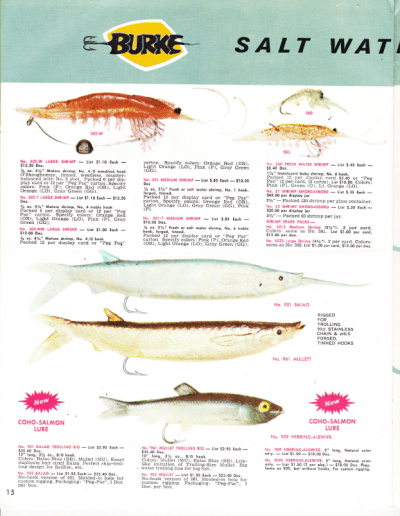 Burke Catalog 1968 page 15