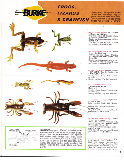 Burke Catalog 1968 page 14