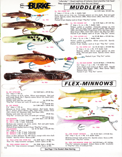 Burke Catalog 1968 page 13