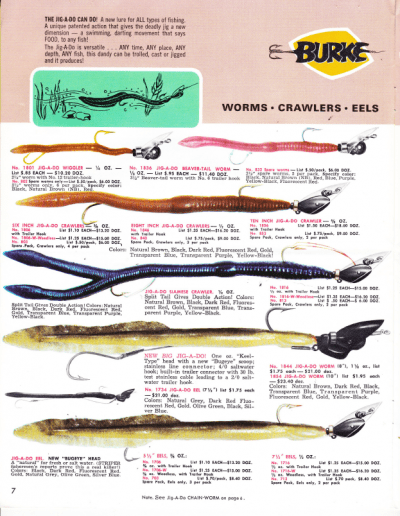 Burke Catalog 1968 page 7