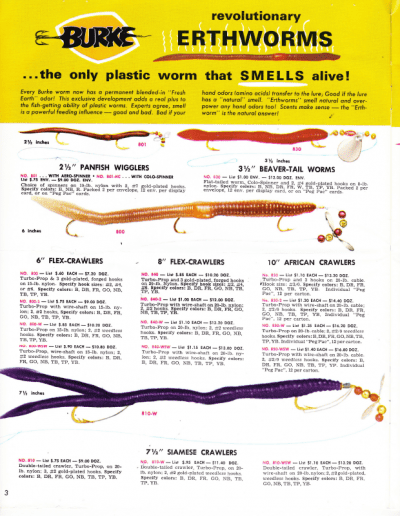 Burke Catalog 1968 page 3