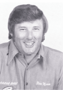 Don Mann 19th place 1976 Bassmaster AOY standings. Photo 1976 Bass Masters Classic Press Guide.