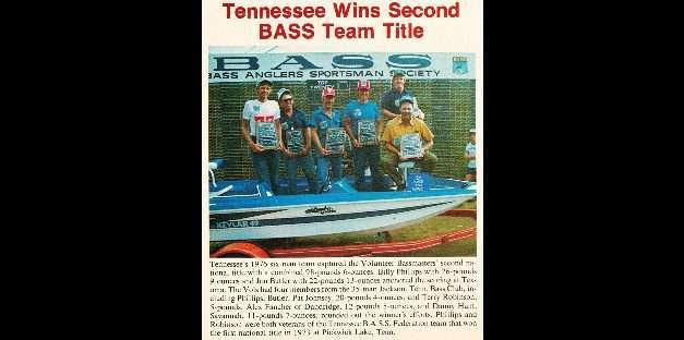 Season at a Glance – 1976 Bassmaster Federation Chapter Championship