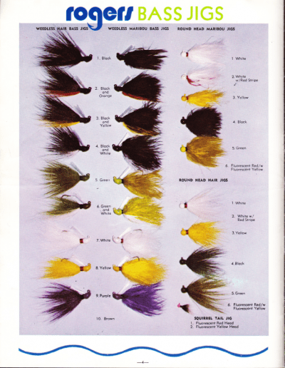 Rogers Lures Catalog 1974 Page 3