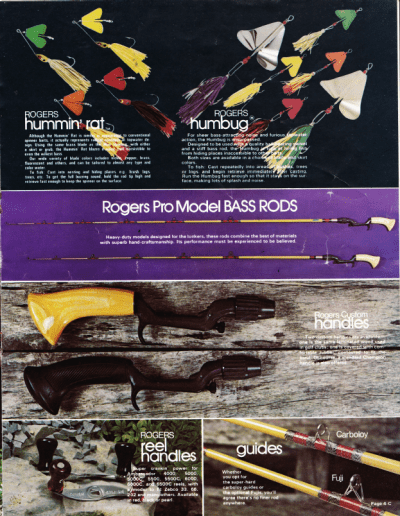 Rogers Lures Catalog 1974 Page 6
