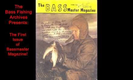 The First Issue of Bassmaster Magazine