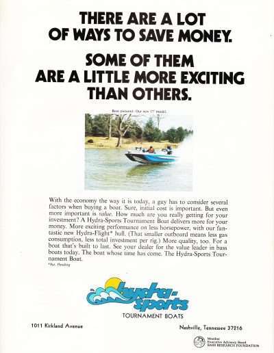 Hydra-Sports ad 1975.
