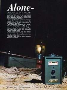 1973 Sentry Oxygen Meter ad.