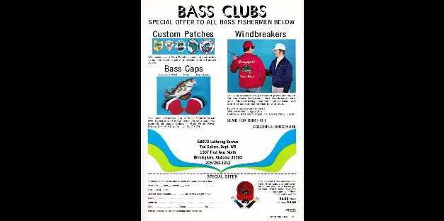 Bass Fishing Patches