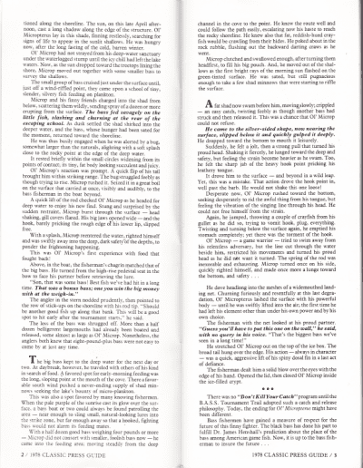 1978 Bass Masters Classic Press Guide Pages 2 and 3